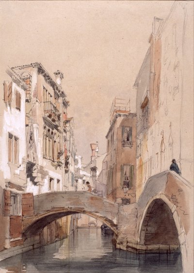 Ein Kanal in Venedig von Eugenio Lucas Velázquez